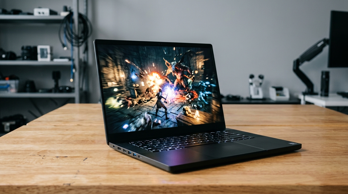 Acer nitro v 16 AI amd: teste mostra rtx 5070 e ryzen 7 260 em portátil equilibrado por 1.499 euros