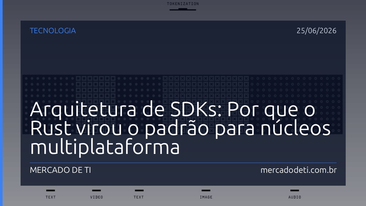 Arquitetura de SDKs: Por que o Rust virou o padrão para núcleos multiplataforma