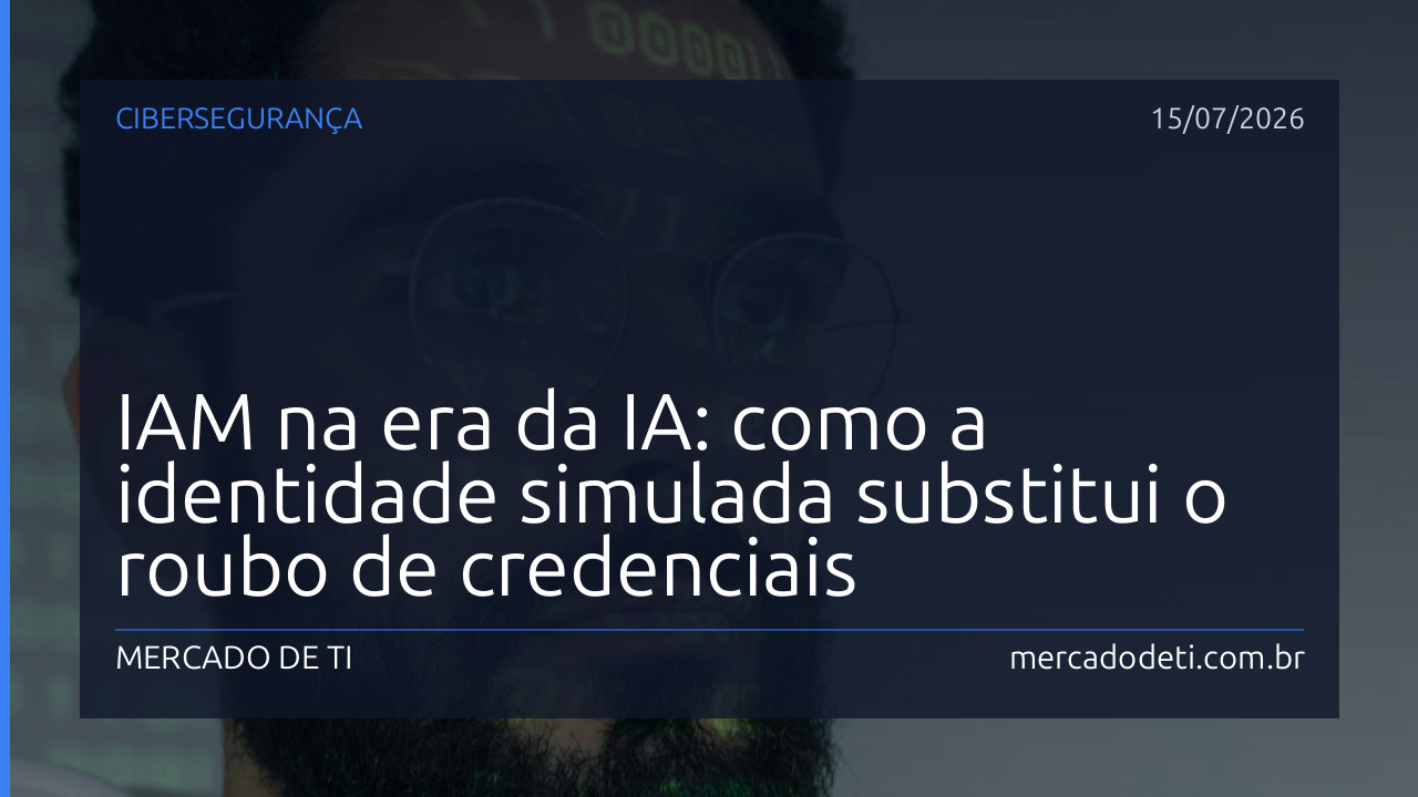 IAM na era da IA: como a identidade simulada substitui o roubo de credenciais