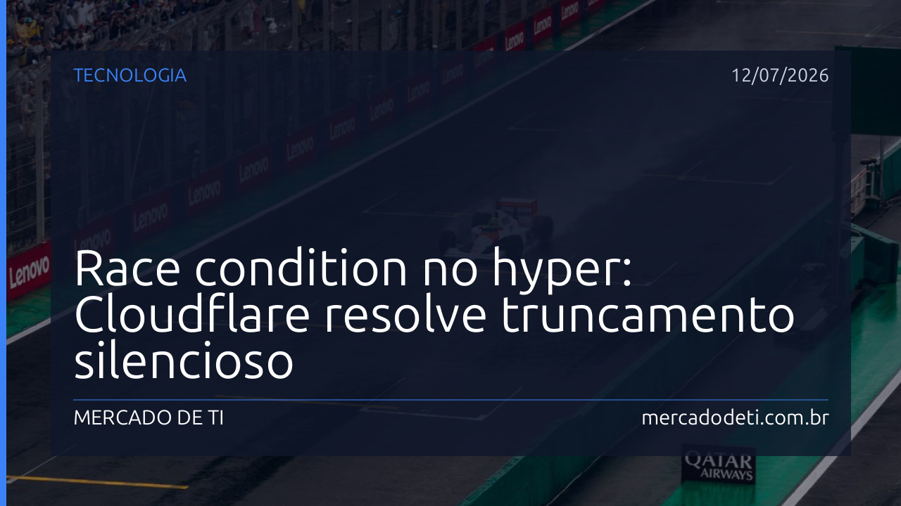 Race condition no hyper: Cloudflare resolve truncamento silencioso