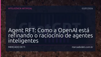 Agent RFT: Como a OpenAI está refinando o raciocínio de agentes inteligentes