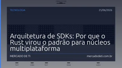Arquitetura de SDKs: Por que o Rust virou o padrão para núcleos multiplataforma