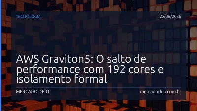 AWS Graviton5: O salto de performance com 192 cores e isolamento formal