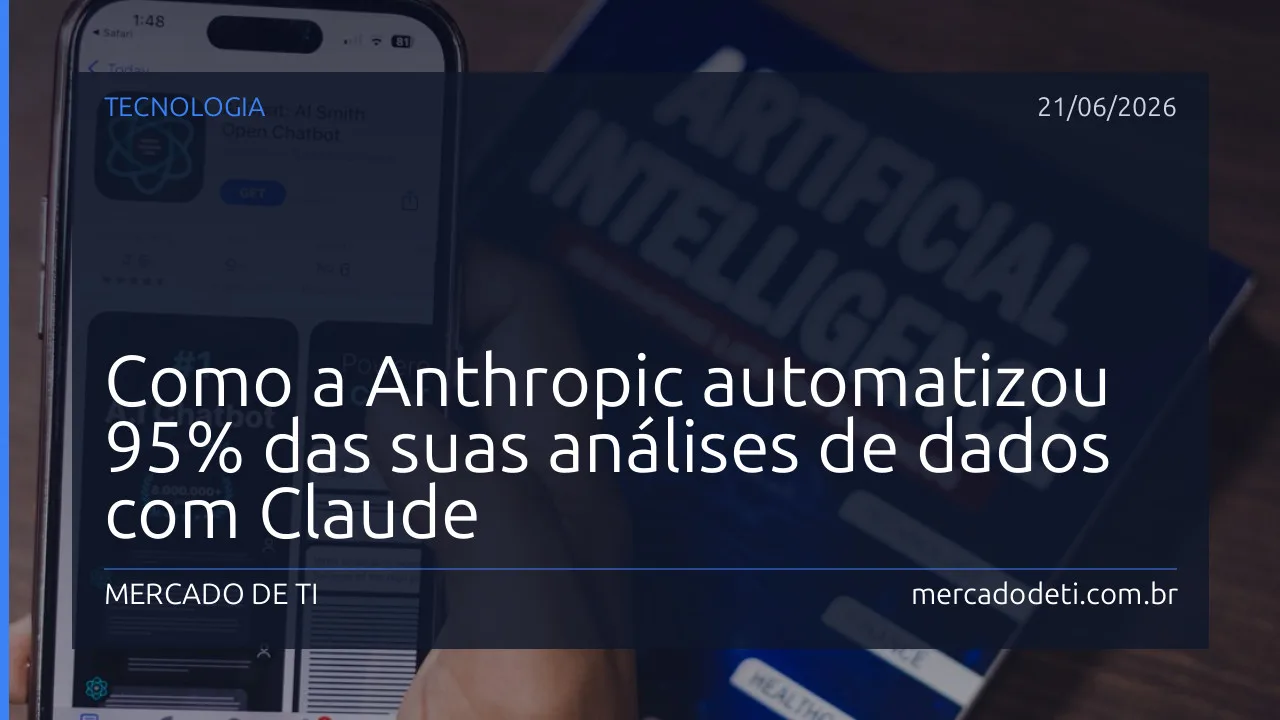 Interface de análise de dados sendo processada por IA com métricas de alta precisão