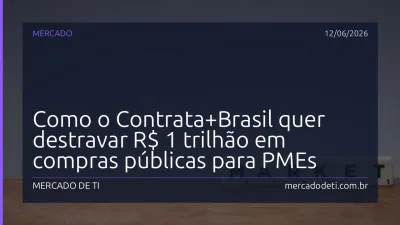 Como o Contrata+Brasil quer destravar R$ 1 trilhão em compras públicas para PMEs
