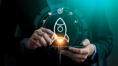 Equipe da startup brasileira Tieta.ai recebendo prêmio internacional de inovação em tecnologia na China.
