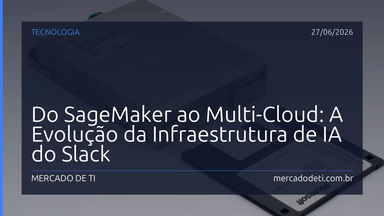 Diagrama conceitual de arquitetura multi-cloud para serviços de IA