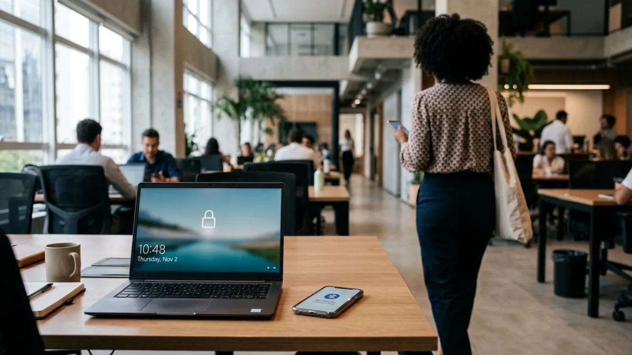 Dynamic lock no Windows: como bloquear o pc automaticamente ao sair com o celular