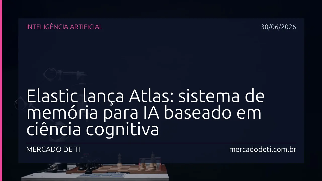 Interface de código e arquitetura de rede neural representando memória de IA
