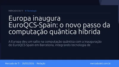 Fachada do Barcelona Supercomputing Center onde está instalado o EuroQCS-Spain