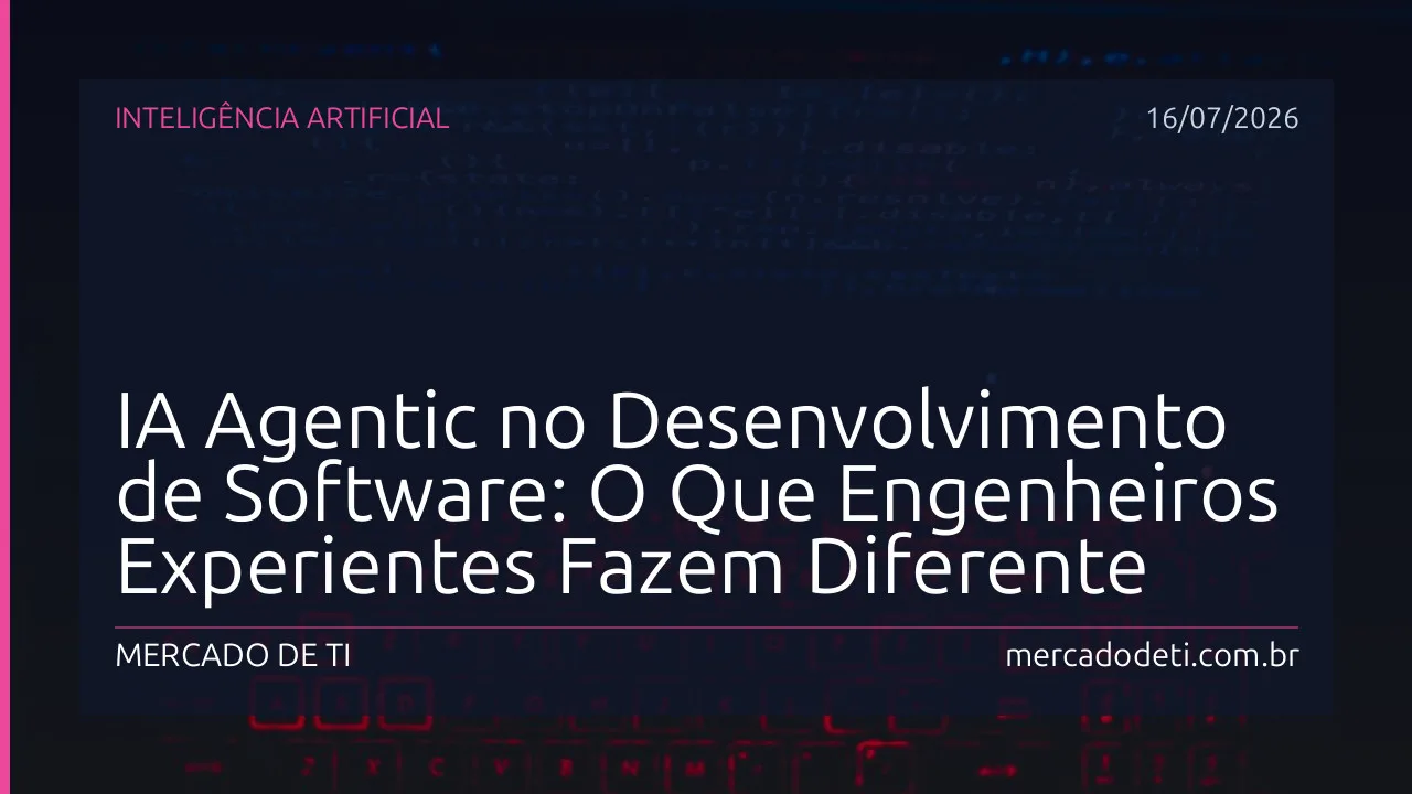 Engenheiro de software analisando código gerado por IA agentic em múltiplos monitores