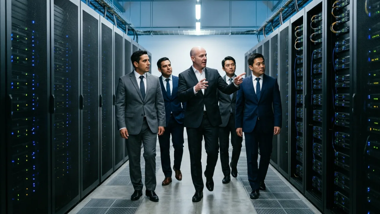 Icann: CEO kurtis lindqvist visita nic.br em são paulo e conhece cpd da avenida joão dias