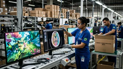 Lg triplica lançamentos e vai lançar 24 monitores no brasil em 2026, do gamer ao hospitalar