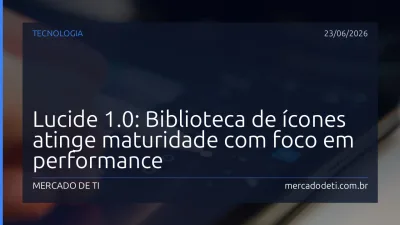Lucide 1.0: Biblioteca de ícones atinge maturidade com foco em performance