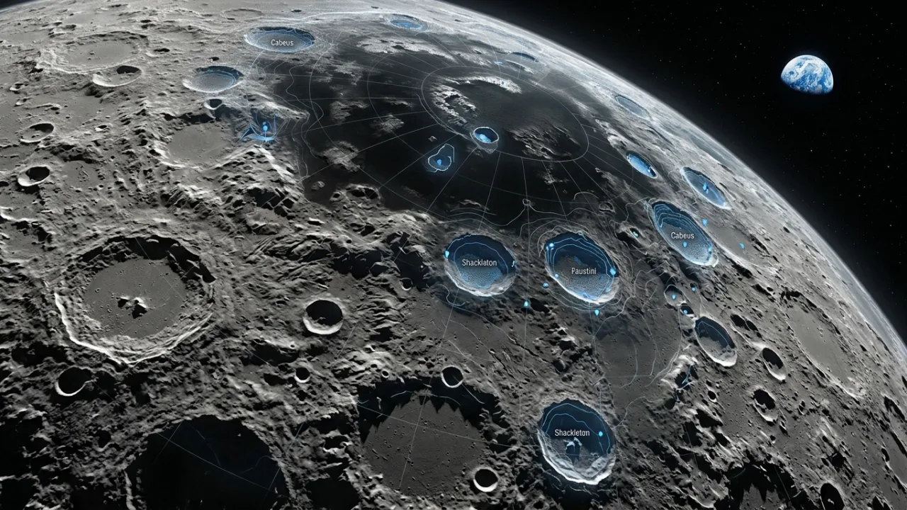 NASA e ibm lançam lunar foundation model, IA open source treinada com 2 milhões de imagens da lua