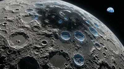 NASA e ibm lançam lunar foundation model, IA open source treinada com 2 milhões de imagens da lua