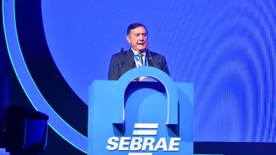 Rodrigo Soares, presidente do Sebrae, discutindo o futuro dos pequenos negócios no Brasil
