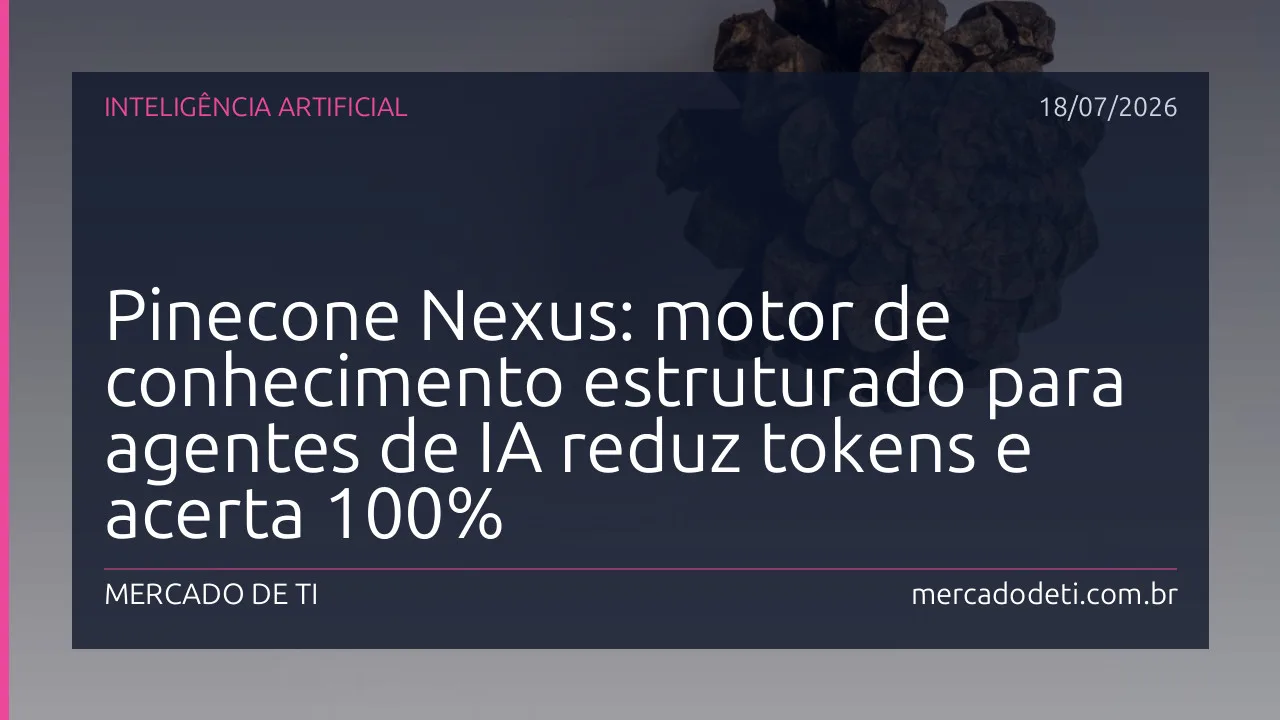 Interface do Pinecone Nexus mostrando workspace e consulta KnowQL