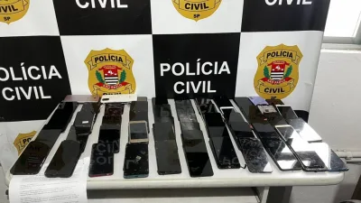 Polícia apreende 8 mil celulares em operação contra receptação no litoral de SP