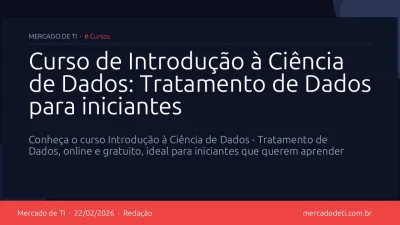 Curso de Introdução à Ciência de Dados: Tratamento de Dados para iniciantes