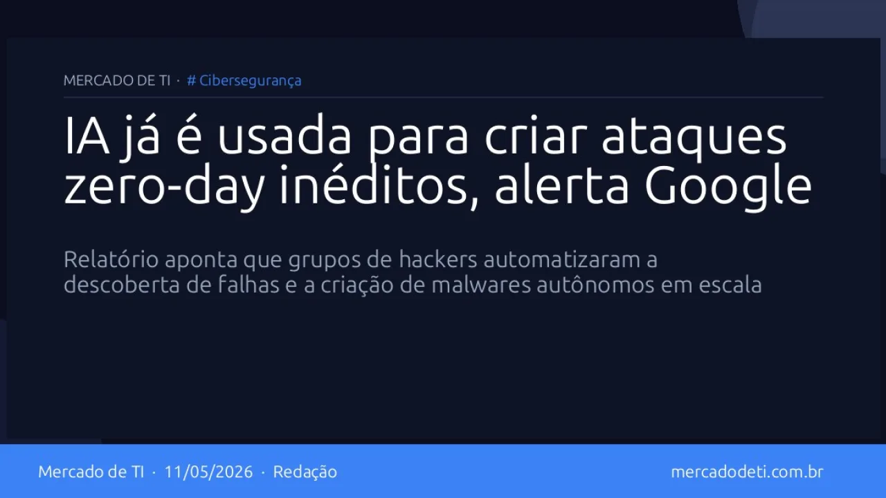 Ilustração tecnológica representando segurança digital e inteligência artificial