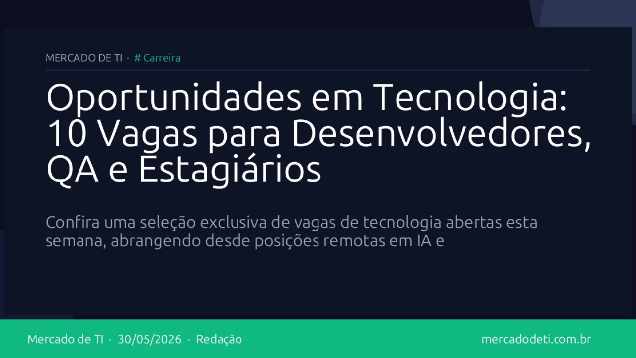 Pessoas trabalhando em computadores representando vagas de emprego em TI