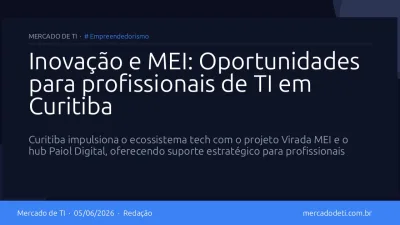 Inovação e MEI: Oportunidades para profissionais de TI em Curitiba