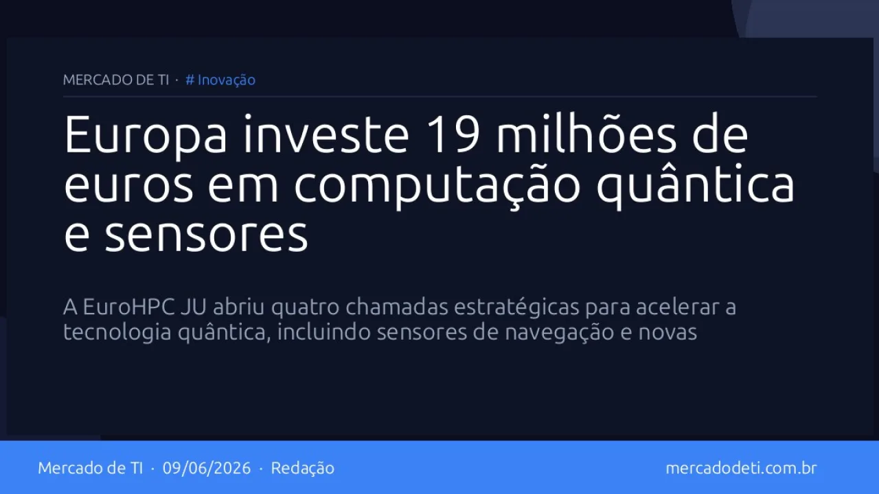 Laboratório de pesquisa com componentes de computação quântica