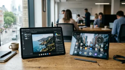 Samsung galaxy tab s12 e s12 ultra: tablets com Android 17, photoshop e 23 horas de bateria