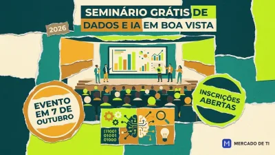 Sebrae roraima abre inscrições gratuitas para o iii seminário de dados e IA em boa vista