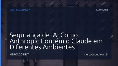 Segurança de IA: Como Anthropic Contém o Claude em Diferentes Ambientes