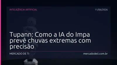 Tupann: Como a IA do Impa prevê chuvas extremas com precisão
