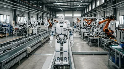 Ubtech abre 1ª fábrica do mundo que produz um robô humanoide a cada 10 minutos na china